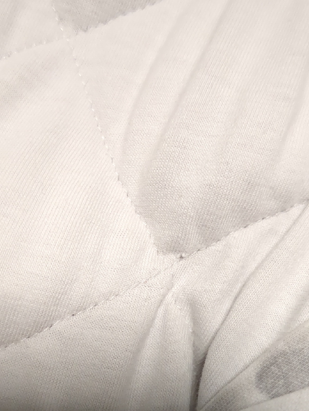 Dreamland Baby Dream Weighted Sleep Sack Quilted White Gray Cotton 6–12 Months - Picture 16 of 16